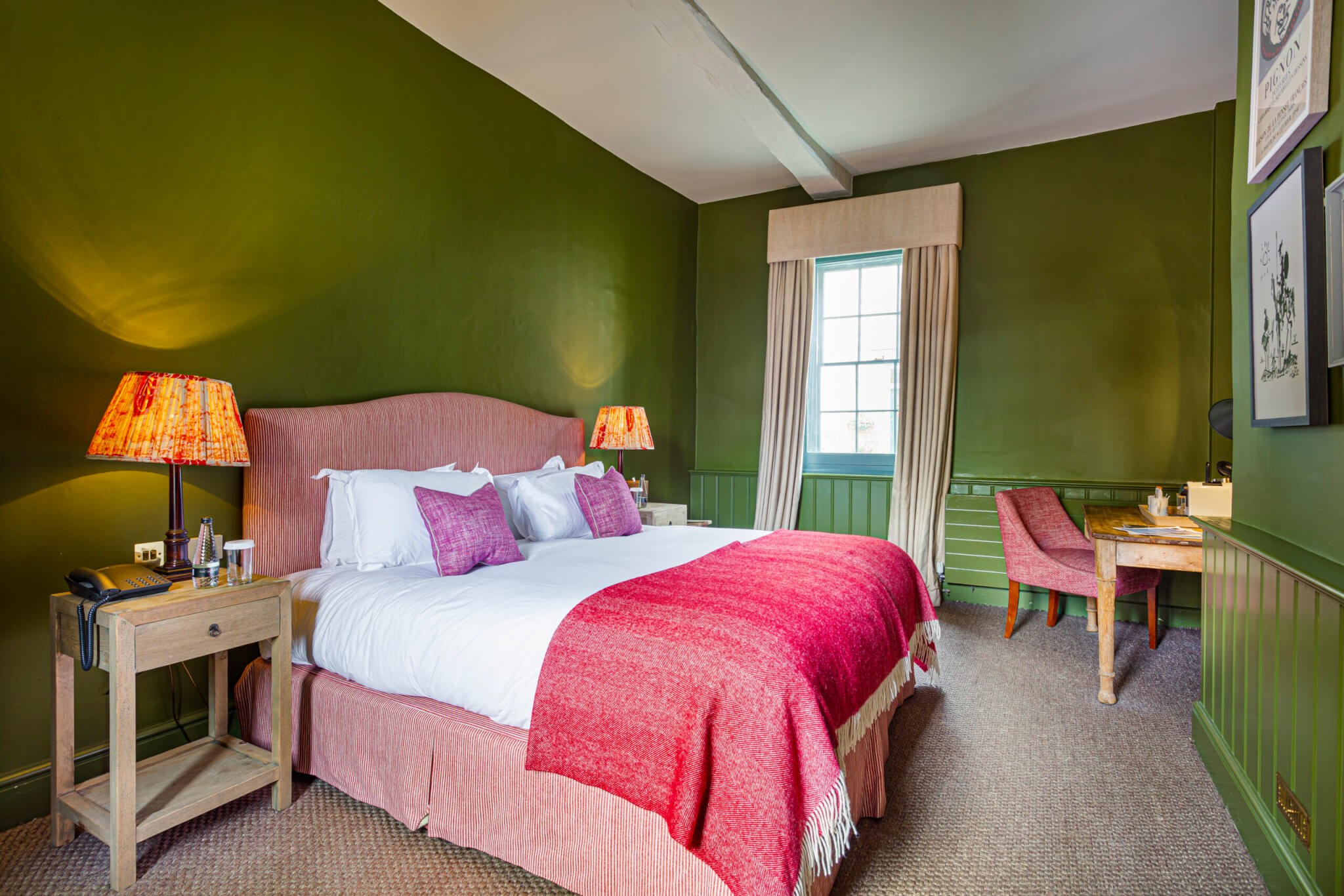 Talbot Hotel Malton Classic Accessible Double Room Bedroom scaled