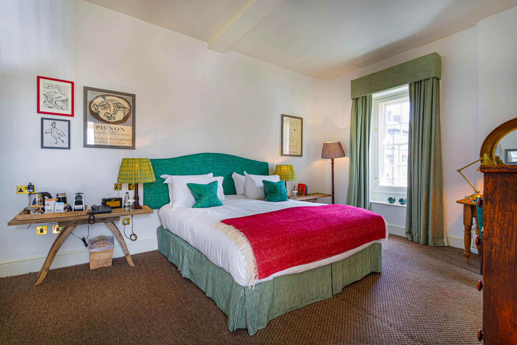 Talbot Hotel Malton Deluxe Double Room scaled