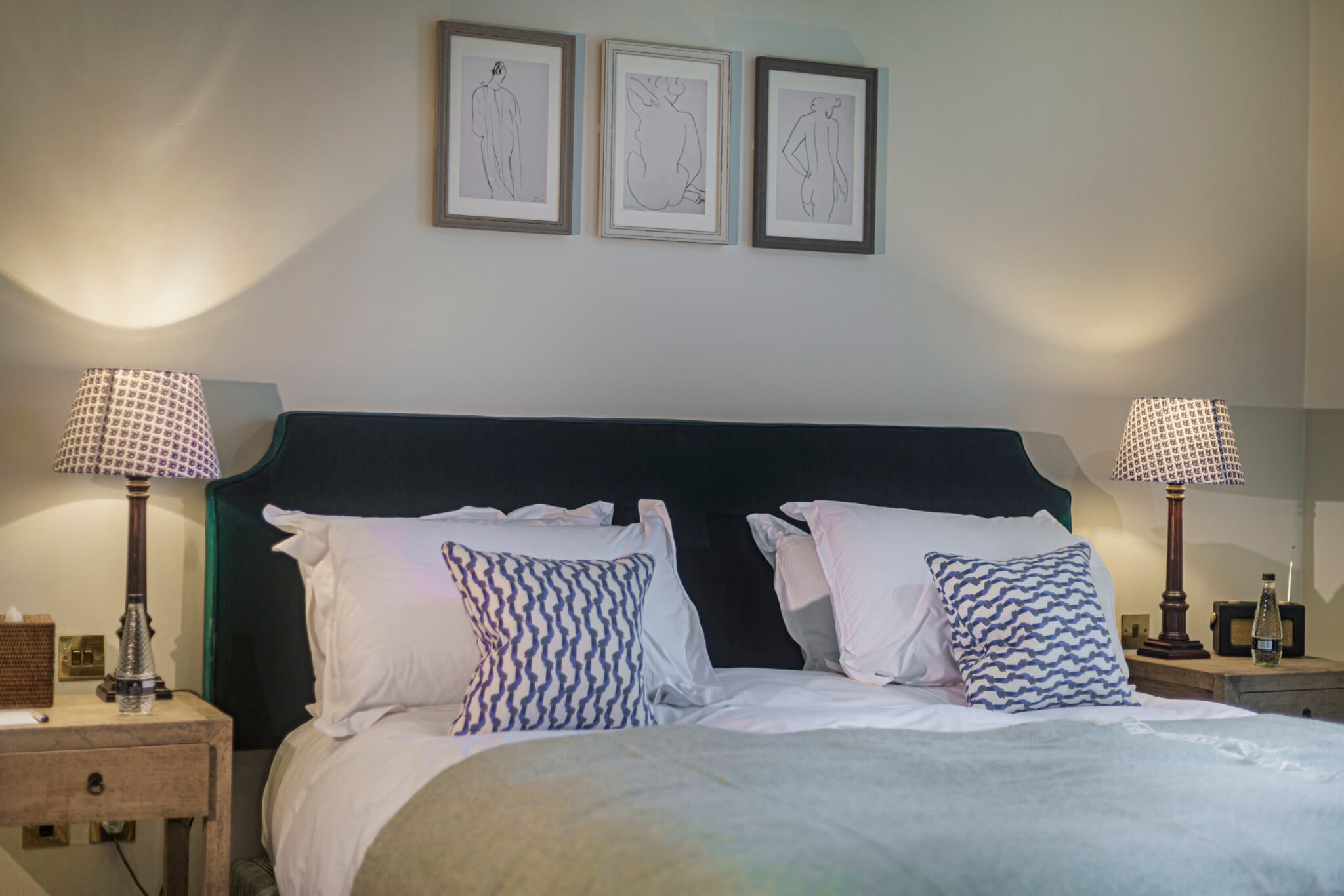 Talbot Hotel Malton Deluxe Suite Bedroom scaled